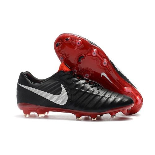 Nike Tiempo Legend 7 Elite FG fodboldstøvler til mænd - Sort Rød_1.jpg